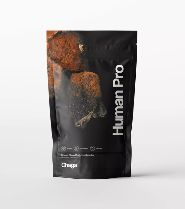 Human Pro Chaga, front of pack